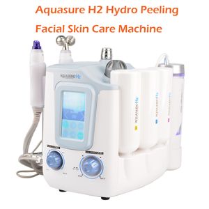 H2 Hydro microdermoabrasión Facial limpieza profunda BIO microcorriente Estiramiento Facial tratamiento de estiramiento de la piel Spa máquina de belleza