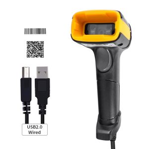 H2WB Bluetooth 1D/2D QR Code Reader voor iOS Android iPad -computer