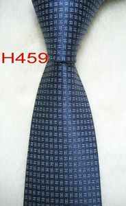 H459 100 soie Jacquard tissé à la main Men039s cravate cravate 017007694