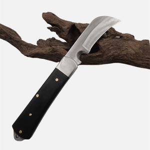 Herramientas H6881, cuchillo de uso general, cuchillos para electricistas y cuchillos plegables con hoja de pico de satén 420C para pelar cables, herramienta de bolsillo EDC para exteriores