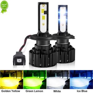 H7 LED Car phare 20000lm 3570 CSP H4 6000K HB3 HB4 9005 9006 H8 H11 H9 Bulbe LED 12V Mini auto lampe frontale 3000K Bleu blanc 50W