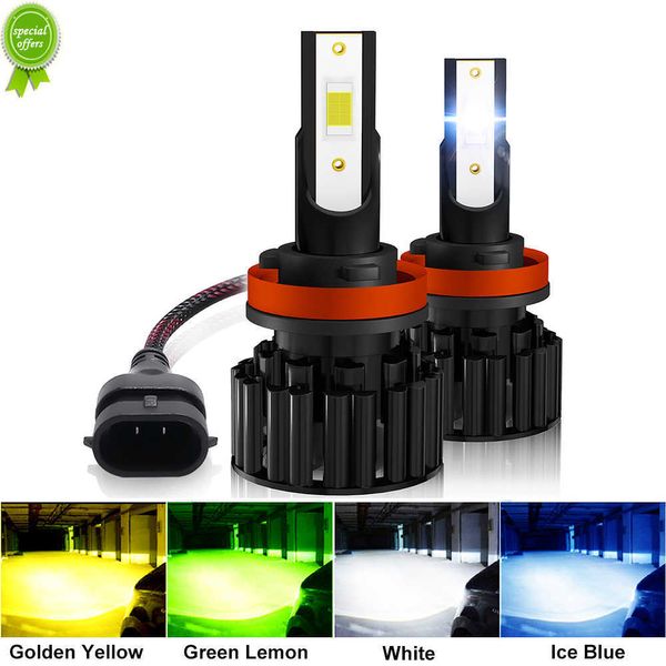 H7 LED Phare De Voiture 20000LM 3570 CSP H4 6000K HB3 HB4 9005 9006 H8 H11 H9 Ampoule Led Mini Auto Phares Antibrouillard 3000K Blanc 6000K 8000K