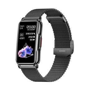 H80 nouvelle montre intelligente Bluetooth Smartwatch Sport Fitness Tracker surveillance de l'oxygène dans le sang réel IP67 étanche faible consommation d'énergie pour Android iOS