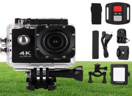 H9 Actiecamera Ultra HD 4K 30fps WiFi 20quot 170D 30M Waterdichte onderwatercamera Helm Vedio Sport Go Pro Surfen Rock C147626353303