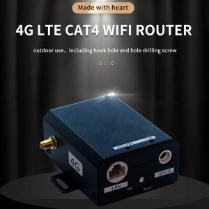 H927 Routeur industriel de grade 4G 150 Mbps 4G LTE Cat4 SIM Card Router avec antenne externe Prise en charge 16 utilisateurs WiFi