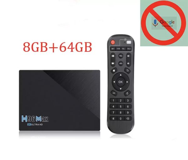 H96 Max 3566 8GB 64GB Android 11 TV Box 4K Rockchip RK3566 2,4G 5G Dual Wifi BT4.0 1000M Stream Media Player vs T95 Plus