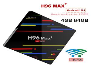 H96 MAX Android 90 TV Box RK3328 4GB DDR3 EMMC 64GB Set supérieur HDR10 USB30 24G5G WIFI 4K H265 VP9 HD Smart Media Player2882755