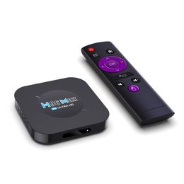 H96 Max M5 Android 11.0 RK3318 Streaming Media Player 1/2GB RAM 8/16GB ROM Quad-Core Cortex-A53 Set Topbox