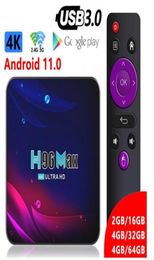 H96 MAX V11 Android 11 TV Box RK3318 2G 16G4G 32G4G 64G Bluetooth 40 Google 4k Smart 24G 5G WiFi Media Player VS HK1 MAX2241391