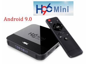 H96 Mini H8 Android 9.0 Smart TV Box 1GB 8GB 2.4G/5G Wifi 4K lecteur multimédia BT4.0 décodeur