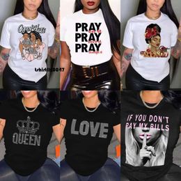 HA1N Plus Size 3xl 4xl 5xl Designer T-Shirt Women Letter Printed Tops Short Sleeve Tshirts Crop Top Lady Clothes Womens Clothing Add Style And Color