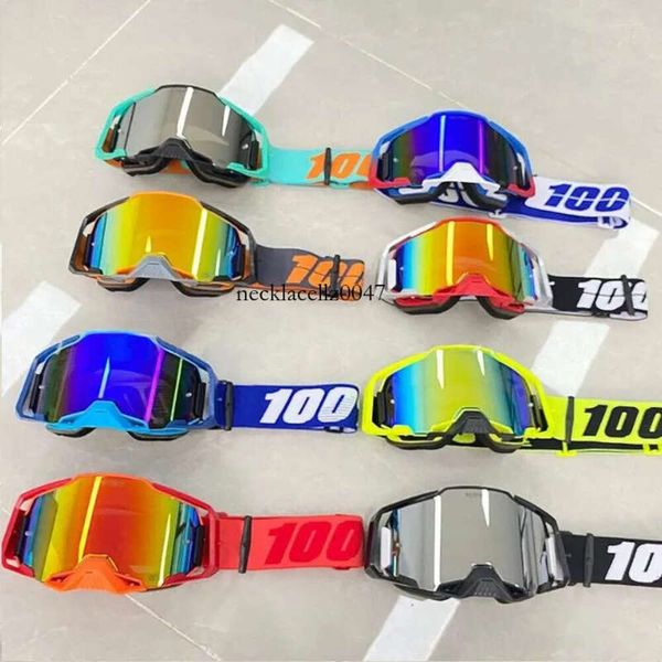 Lunettes de soleil HA1n 100 lunettes de lunettes de motocross MX HOT ROAD Masque Casques Goggles pour moto Dirt Bike