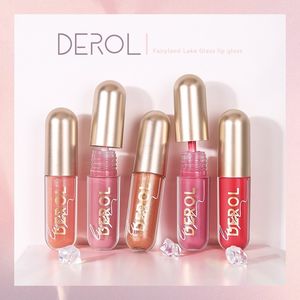 Derol Ginger Moisturizing Pluld Lip Gloss Glaze Reparatie Verminder Lip Fine Lines Mask Lips Care Serum Essence Oil