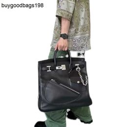 Hac40 Bolsos Bolso de mano Zhou Dongs Misma edición limitada 2024 Nuevo platino Viajes de negocios para hombres y mujeres