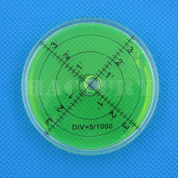 HACCURY 66 * 10mm Fiala livella a bolla di alta precisione Accessori per strumento di misura Livella a bolla circolare Colore rosso verde