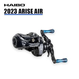Haibo 23 Arise Air/Elite AMC Baitcasting Fishing Reel Carbon Fiber Handie 11B1RB Carrretilha de Pesca Long Casting 240511