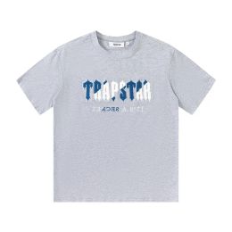 Haikyuu modespel merk Trapstar London gedrukt High Gram zware dubbele katoen anime casual shirt shirt shirt heren t-shirt dames kleding s-xl yy ePNP