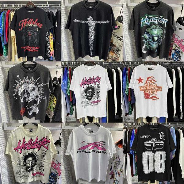Haikyuu Hellstar Shirt Designer Mens Camiseta Rapper Gray Gray Beave Craft Unisex Top Top High Street Fashion Retro Hell Womans t American Hip Hopc0ur
