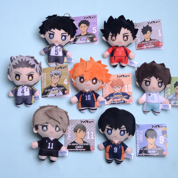 Haikyuu hinata shoyang Q-version en peluche poupée petit pendentif anime caricaturé sac pendentif