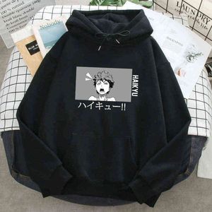 Haikyuu karasuno hoodies man mode nouveau automne swetshirts 2021 masculin tendance robuste hip hop