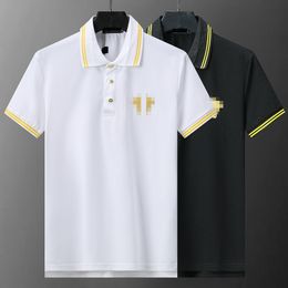 Haikyuu Nouveau Designer Pur Coton Anti-rides Tissu Affaires Casual Hommes POLO Hommes Père Chemise Vêtements T-shirt Clothesm-3xltop