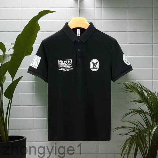 Haikyuu Summer Paris Mens T-shirt Designer T-shirt T-shirt Floqué de luxe Polo Polo Classic Fashion Green Ladies Brave à manches Coton décontractées T-shirt