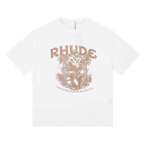 Haikyuu t -shirt heren t -shirt rhude T -shirt shirt vrouwen grafische shorts polo vintage los fit gym katoen trendy tees