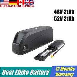 Hailong Ebike Battery 48V 20AH 52V 17.5AH 21AH L-ion E-Bike-batterij met USB Hailong G80 met 40A BMS voor BBS02 BBS03 BBSHD