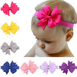 Accessoires pour cheveux 1 pièces bandeau doux bandeau bandeau nœud Turban pour enfants nés enfants chapeaux bébé fille nœud papillon cadeaux mignons