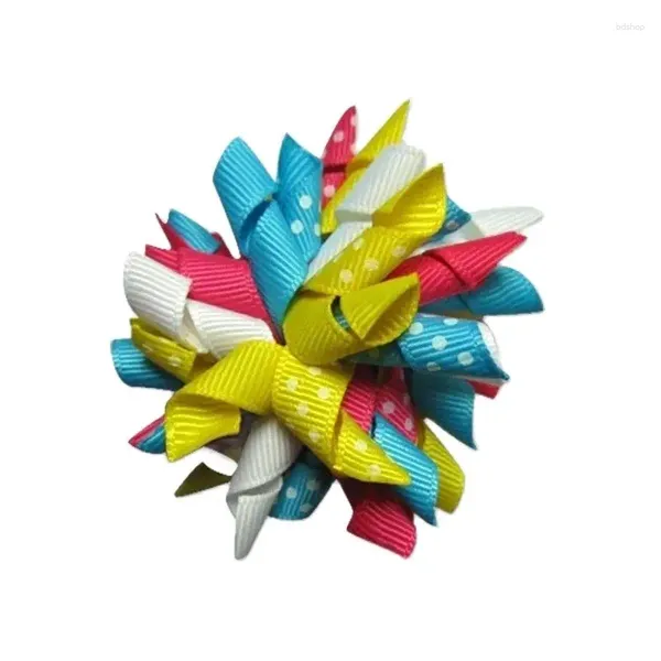 Accesorios para el cabello 10 Uds NO581-NO621 3,5 pulgadas Korker Bows Corker Clip para niña y niño