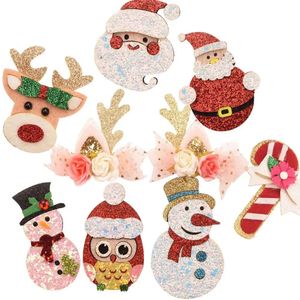 Haaraccessoires 120 STUKS Leuke kerstaccessoires Mode Kerstbenodigdheden Haaraccessoires voor babymeisjes Haarelastiekjes Haarclip Centrum 231124