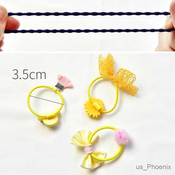 Accessoires de cheveux 2019 Boîte-cadeau coréen Filles emballées mignonnes dessin animé Bands à cheveux élastiques Headswear Scrunchies Bands élastiques Bandons Accessoires de cheveux