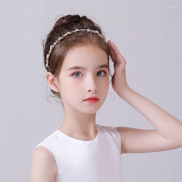 Accessoires pour cheveux 2023 Teenmiro élégant accessoire pour enfants nourrissons mode coréenne princesse bandeau enfants fille cerceau pour les fêtes