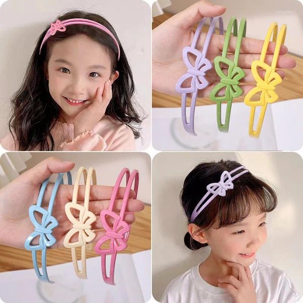 Accesorios para el cabello 20 piezas Linda mariposa niños diadema dientes de plástico bandas multicolores moda fiesta uso diario