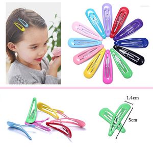 Haaraccessoires 20 stks/set Kinderen Girls Snap Clips Candy Gekleurde haarspelden Band Barrettes Scrunchie Dress