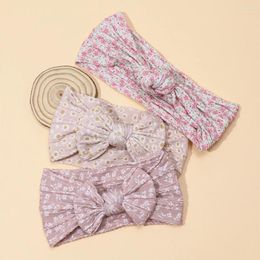 Accessoires pour cheveux 2 pièces/ensemble maman bébé bandeaux mère née Turban couvre-chef nœuds bandeau Floral Parent-enfant filles