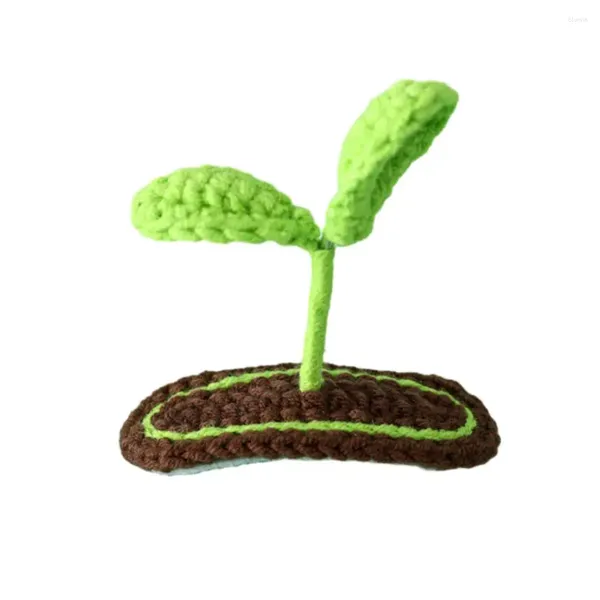 Accessoires pour cheveux 2 pièces femmes pince au crochet feuilles vertes plante filles enfants épingle à cheveux Barrette cadeau d'anniversaire