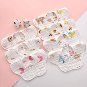 Haaraccessoires 32 types katoenen baby slabbetjes bloembladen absorberende speeksel handdoek geboren boeren banden bandana sjaal