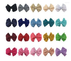 Haaraccessoires 5 stks/partij Seersucker Waffle Bows Voor Hoofdbanden Boutique Bow Bruidsboeket