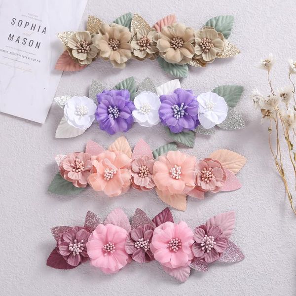 Accesorios para el cabello para niña, corona de flores, tocado bohemio para boda, diadema, tocado de corona, ropa de playa Bohemia, pelo de vacaciones