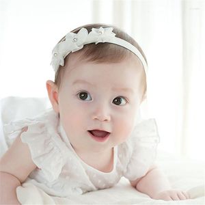 Accessoires cheveux bébé fille bandeau infantile cravate né chapeaux diadème bandeau cadeau tout-petits bandeau ruban fleur perle arcs