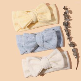 Haar Accessoires Baby Hoofdband Voor Meisjes Wol Breien Haarbanden Strik Headwraps Kinderen Warmer Bandages Brede Tulband Kids