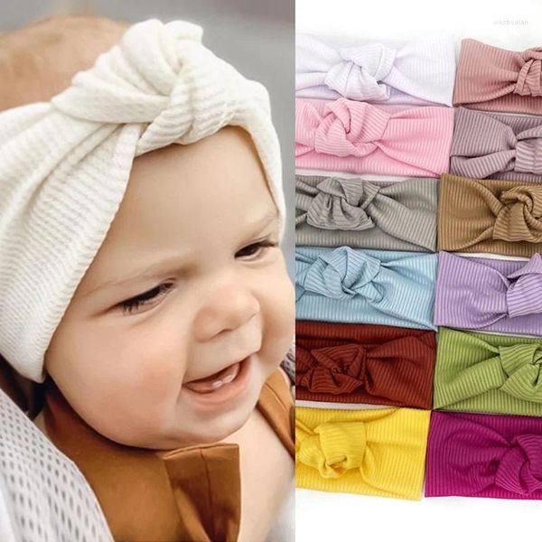 Accesorios para el cabello Adorno para bebé Hilo para niños Bufanda ancha anudada Banda Turbante Sombrero