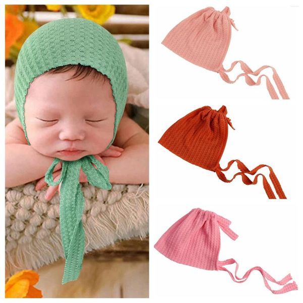 Accessoires pour cheveux Turban pour bébé, bandeaux enveloppants pour filles, bandeaux à tricoter