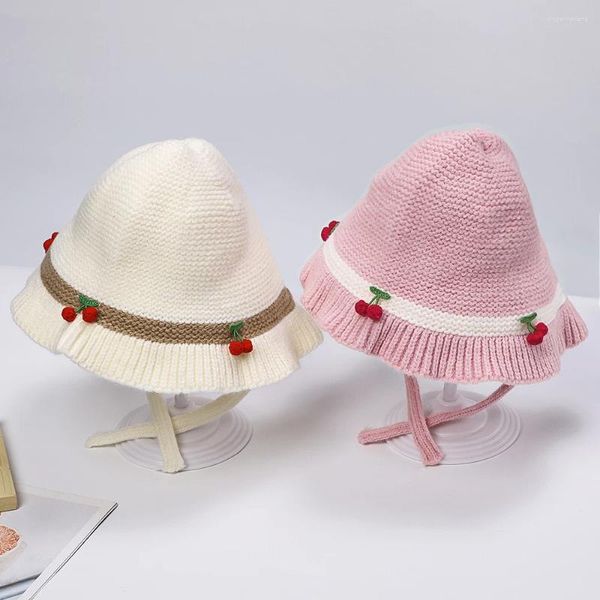Accessoires de cheveux Casquettes d'hiver pour bébés filles Mode coréenne Chapeau pour enfants Born Girl Bandeau Infant Turban Articles Accessoires pour enfants