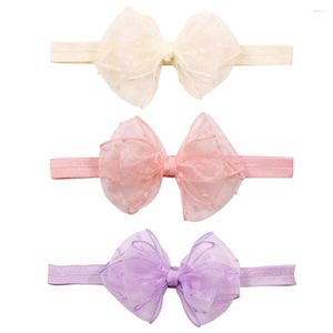 Accessoires cheveux Boutique 15 pièces/3C Tulle arc bandeaux nœud papillon doux bandeaux né chapeaux princesse filles pour Tutu jupe