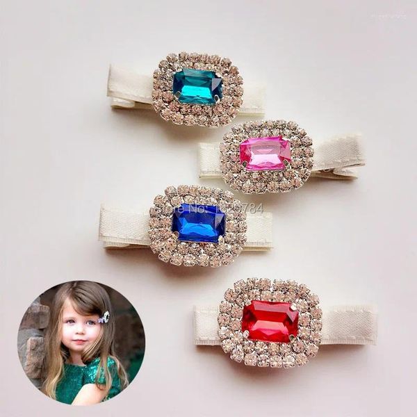 Accessoires pour cheveux Boutique, 20 pièces, épingles à cheveux à paillettes royales, pierres précieuses, épingles à cheveux solides, Clips Kawaii, couvre-chef pour enfants