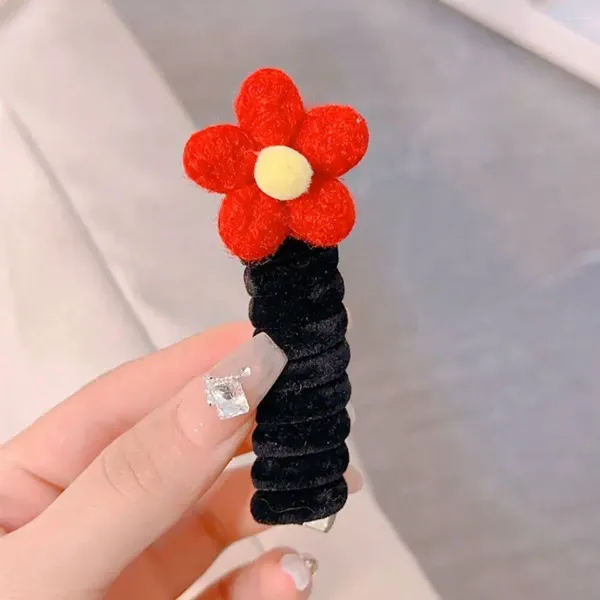 Accesorios para el cabello Arco Año Cuerda Roja Flor Elástica Línea Telefónica Sombrero Cordón Anillo Diario