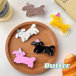 Accessoires pour cheveux, pinces à chiot de dessin animé pour femmes et filles, Animal mignon, épingle à cheveux drôle, Clip latéral pour étudiant, Simple, frange douce, couvre-chef