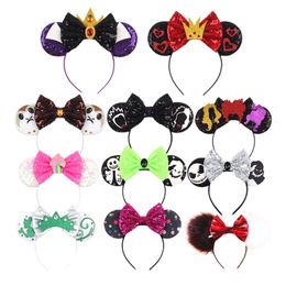 Accessoires pour cheveux Chic Oreilles Bandeaux Femmes Halloween Party Cosplay Bad Guys bandes Filles Festival Cadeau Enfants DIY 220909